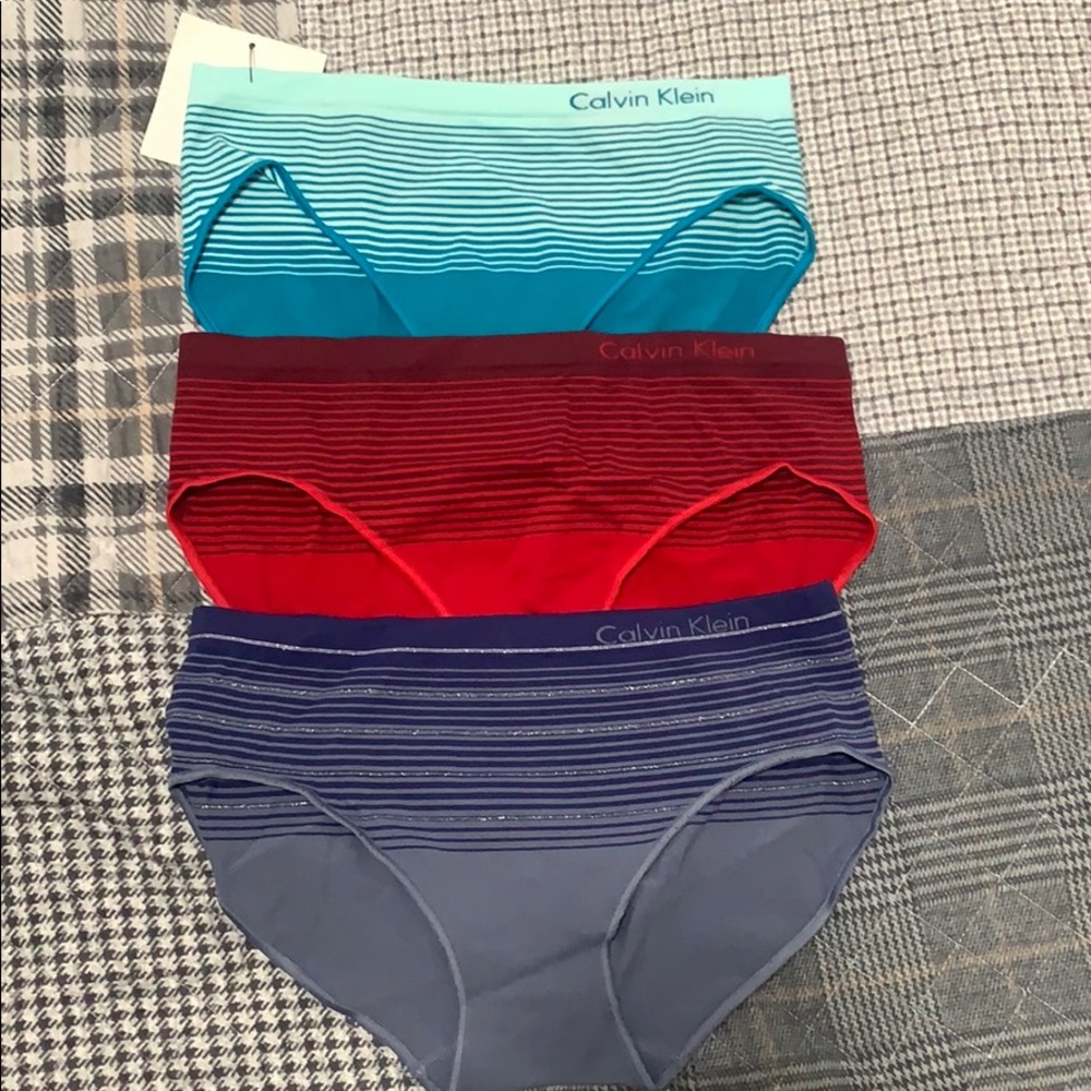 Calvin Klein pure seamless hipster 3 pk panties